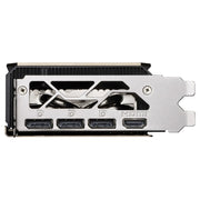 Carte graphique MSI GeForce RTX 5070 Inspire 3X OC 12Go, ports arrière 3 DisplayPort HDMI argentée