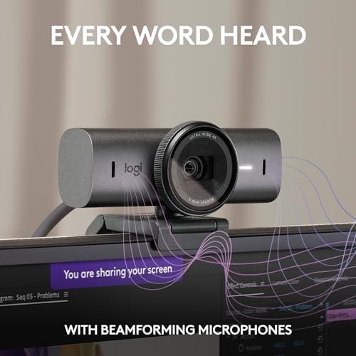 Logitech MX Brio - Webcam 4K / 1080p / 60 FPS / USB-C image 9