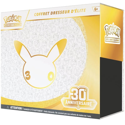 Coffret Dresseur d'Élite (ETB) Pokémon 30 Ans – Célébration du 30ᵉ Anniversaire
