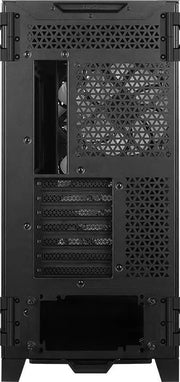 Boîtier PC MSI MEG PROSPECT 700R noir avec panneaux maillés triangulaires