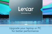 Lexar Disque SSD 2.5 pouces 128 Go gris métallique foncé