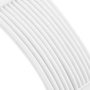 Cordon blanc tressé texturé pour rallonges alimentation ATX/EPS/PCI-E PSU