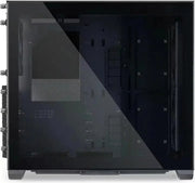 Lian Li O11 Air Mini NOIR, panneau latéral verre noir élégant à mailles perforées