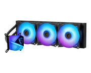 Refroidisseur liquide AIO MSI MAG CORELIQUID C360 Noir avec éclairage RGB bleu-violet