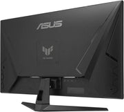 Arrière du moniteur gaming ASUS TUF 32 pouces 4K HDR 160 Hz noir mat angulaire