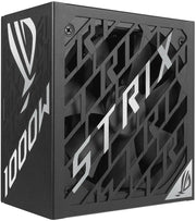 Alimentation ASUS ROG Strix 1000W Platinum noire mat angle