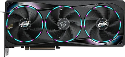 Carte graphique Gigabyte GeForce RTX 5070 AORUS MASTER noire à triple ventilateur RGB