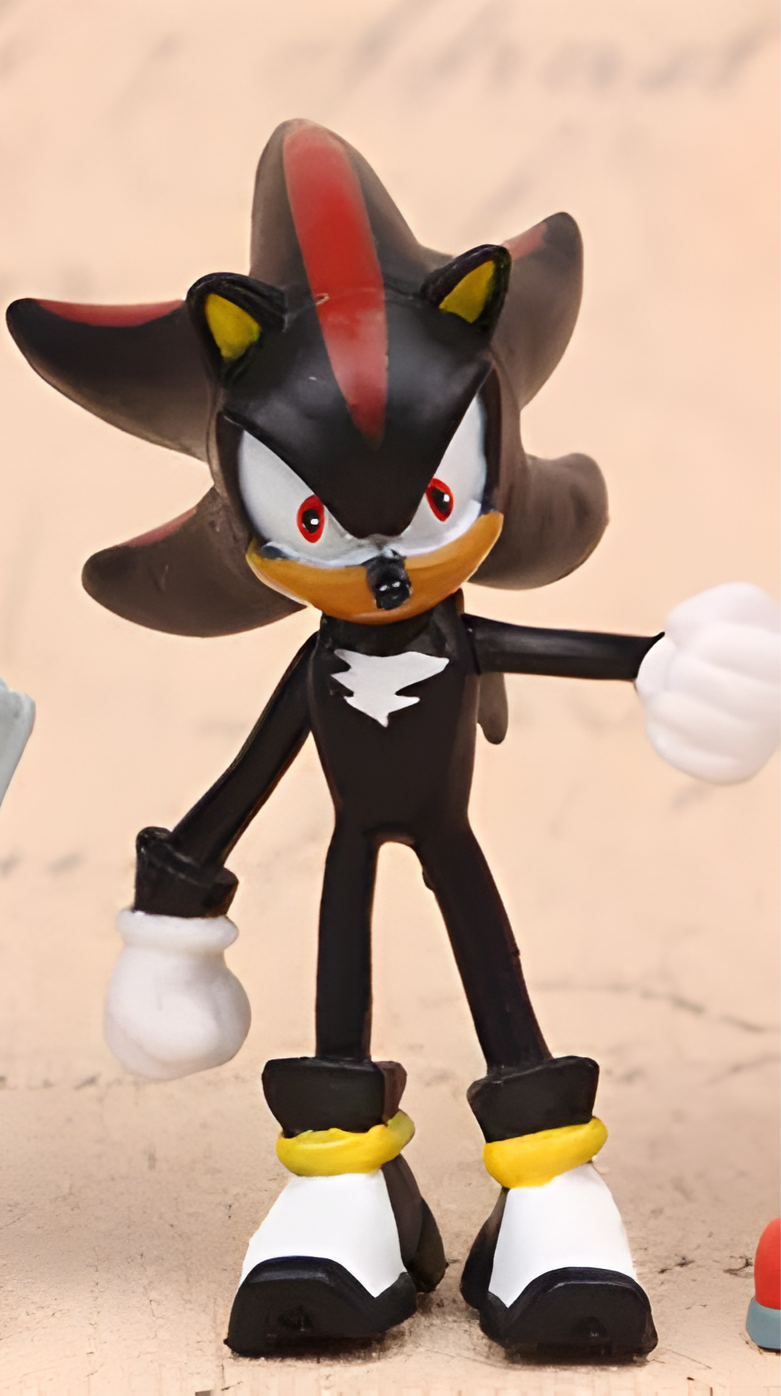 Figurine Sonic - Shadow - 7 cm image 0