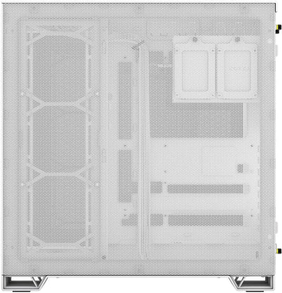 Corsair 6500X Blanc : boîtier PC mesh blanc au design moderne et accents métalliques