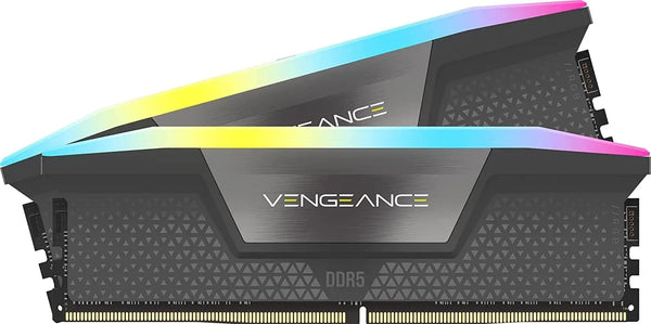 Corsair Kit Mémoire RAM Corsair Vengeance RGB  DDR5 – 32 Go (2 x 16 Go) - 6000Mhz