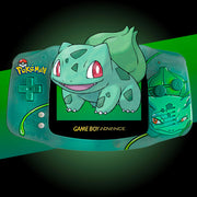 Game Boy Advance Édition Bulbizarre LCD avec Bulbasaur en teal