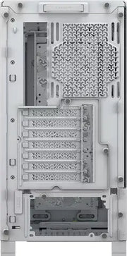 Boîtier PC Corsair Frame 4000D Blanc en plastique blanc avec panneaux mesh et fixations internes