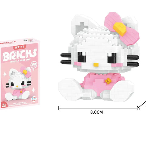 Bricks de constructions Hello Kitty - Hello Kitty — dans le même univers que Bricks de constructions Pokemon Mewtoo