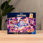 Boîte puzzle Ravensburger Disney Lorcana Améthyste 1000 pièces violet-rose