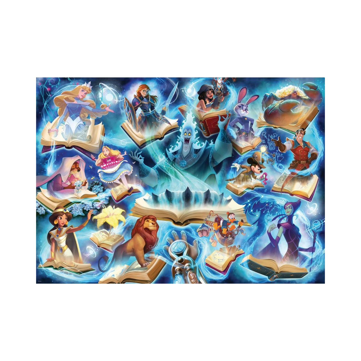 Puzzle Ravensburger – Disney Lorcana - Saphir