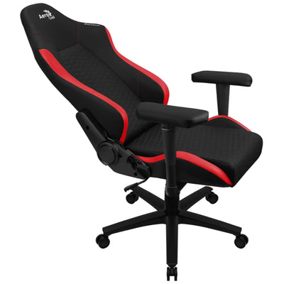 Fauteuil gamer AeroCool Crown noir et rouge ergonomique en mesh respirant