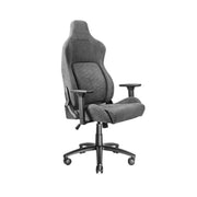 Fauteuil Mars Gaming MGC Ultra gris avec tissu matelassé et cadre métal noir