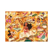 Puzzle Ravensburger Disney Lorcana Ambre: Moana et personnages Disney en or et orange