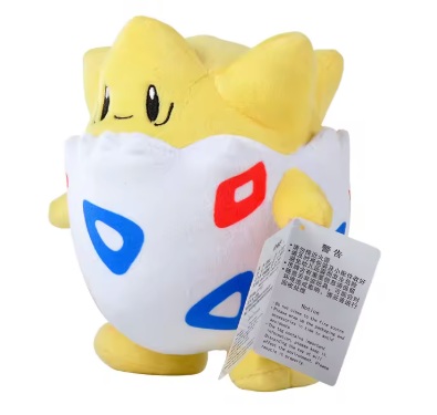 Peluche Pokemon Togepi – Coton Doux – 20 cm image 0