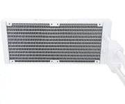 Radiateur Thermalright Frozen Notte 240 WHITE ARGB blanc à ailettes noires