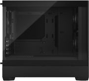 Fractal Design Pop Mini Silent Black TG Clear Tint, boîtier PC verre noir mat minimaliste