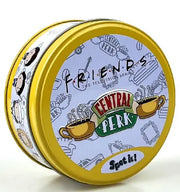 Boîte jaune Dobble Edition Friends Central Perk avec tasses et visages