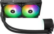 Radiateur liquide Thermalright Frozen Notte 240 BLACK ARGB noir à double ventilateur RGB multicolore