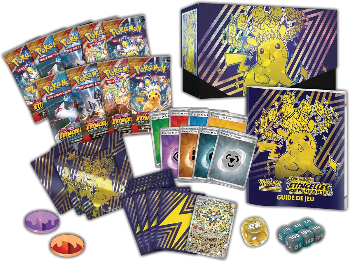 Pokemon - Coffret Dresseur d'Élite (ETB) Étincelles Déferlantes (EV08) image 5