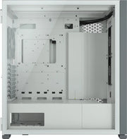Corsair 7000D Airflow full tower blanc avec panneau latéral transparent