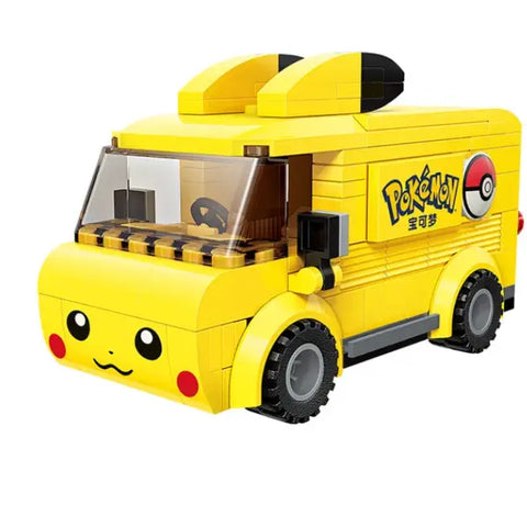 Bricks De Construction Pikachu - Edition Camion — dans le même univers que BRICKS Pokemon Psykokwak - Scène de Plage - MICRO BRICK - Jeu de Construction