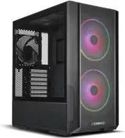 Boîtier PC noir Lian Li LANCOOL 216 NOIR avec deux ventilateurs RGB lumineux à lavant