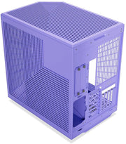 Boîtier PC HYTE Y70 VIOLET en plastique violet à motif grillagé