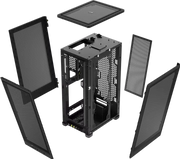 Boîtier PC Corsair 2000D Airflow NOIR noir mat à panneaux mesh