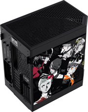 Boîtier PC HYTE Y60 Persona 3 Reload Edition noir avec sticker anime rouge orange
