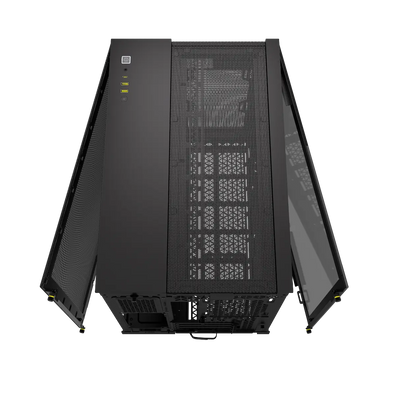 Tour noir Corsair 2500D Airflow NOIR avec panneau mesh et ports USB