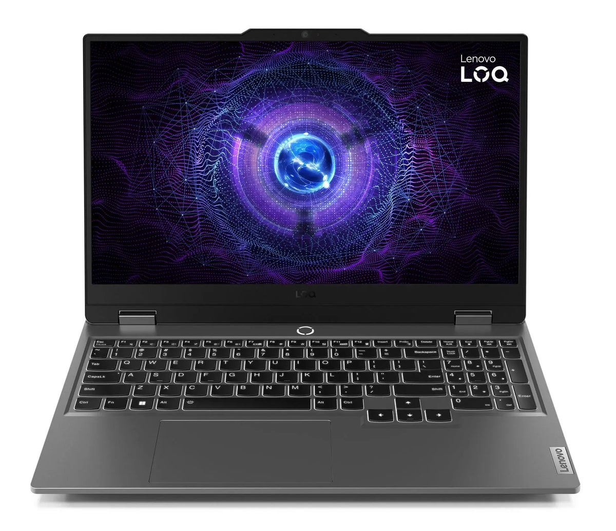 PC portable gaming Lenovo LOQ 15IRX10 noir Core i7 RTX 5070 éclairé