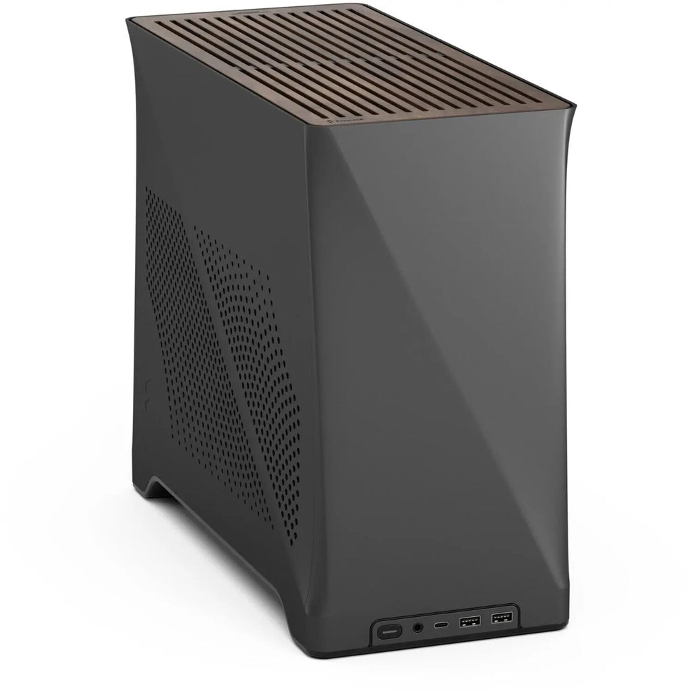 Boîtier PC Fractal Design Era 2 Charcoal Gray noir mat à design angulaire