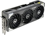 Carte graphique ASUS TUF RTX 5070 Ti OC 16 Go noire et argentée à trois ventilateurs