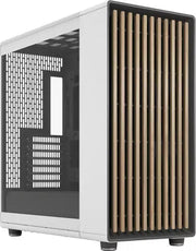 Fractal Design North XL Chalk White, boîtier PC blanc avec panneau verre géométrique