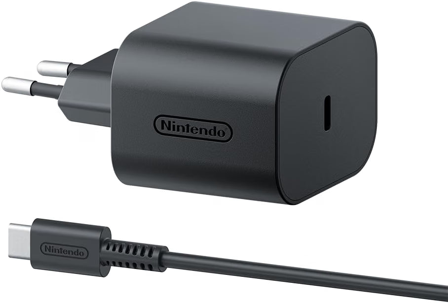 Adaptateur secteur Nintendo Switch et Switch 2, vue 3