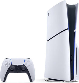 Console PS5 Slim Blanc 1 To + 1 Manette - Reconditionnée