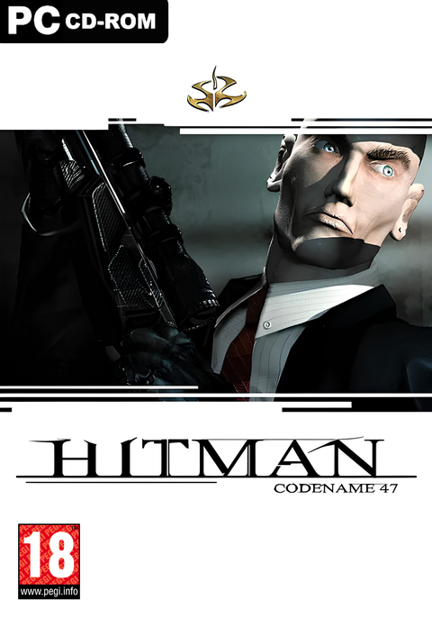 Hitman: Codename 47 sur PC — jaquette CD-ROM IO Interactive/Eidos, jeu d'occasion Pixel 404