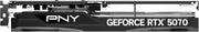 Carte graphique PNY GeForce RTX 5070 12GB OC design noir élégant