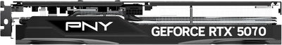 Carte graphique PNY GeForce RTX 5070 12GB OC design noir élégant