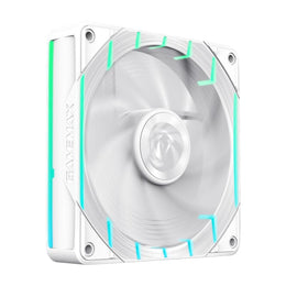 Ventilateur de boîtier Gamemax Tornado T12 RGB - 12cm - Blanc