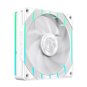 Ventilateur de boîtier Gamemax Tornado T12 RGB - 12cm - Blanc