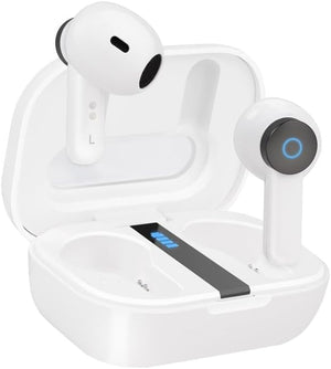 Écouteurs sans fil Bluetooth TooQ Bender - Blanc