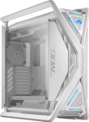 ASUS ROG Hyperion GR701 BLANC blanc avec design angulaire et LED bleues