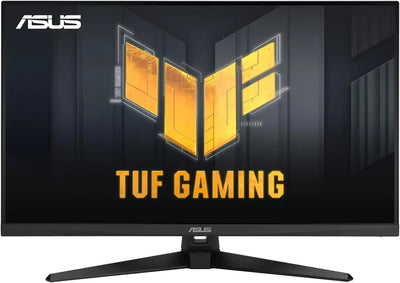 Moniteur gaming ASUS TUF 32 pouces 4K HDR 160 Hz noir avec logo jaune