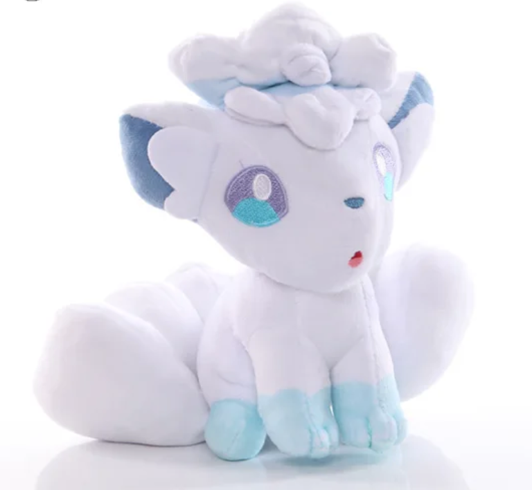 Peluche Pokemon Goupix d'Alola- Coton Doux - 20 cm image 0